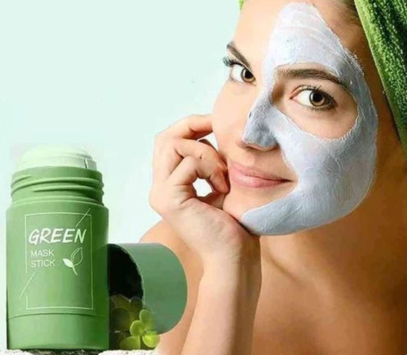 CrystalMask™ - Mascarilla de Té Verde Natural OFERTA 2X1 ✅