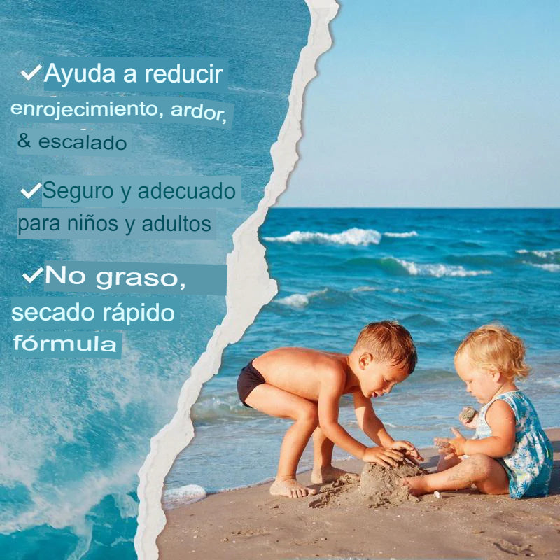 Crema calmante para el eczema totalmente natural The Ocean curó mi eczema
