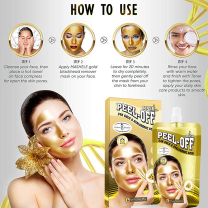 GoldenBeauty® - Mascarilla Exfoliante de Oro Anti Arrugas - PAGO AL RICIBIR🔥