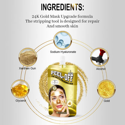 GoldenBeauty® - Mascarilla Exfoliante de Oro Anti Arrugas - PAGO AL RICIBIR🔥