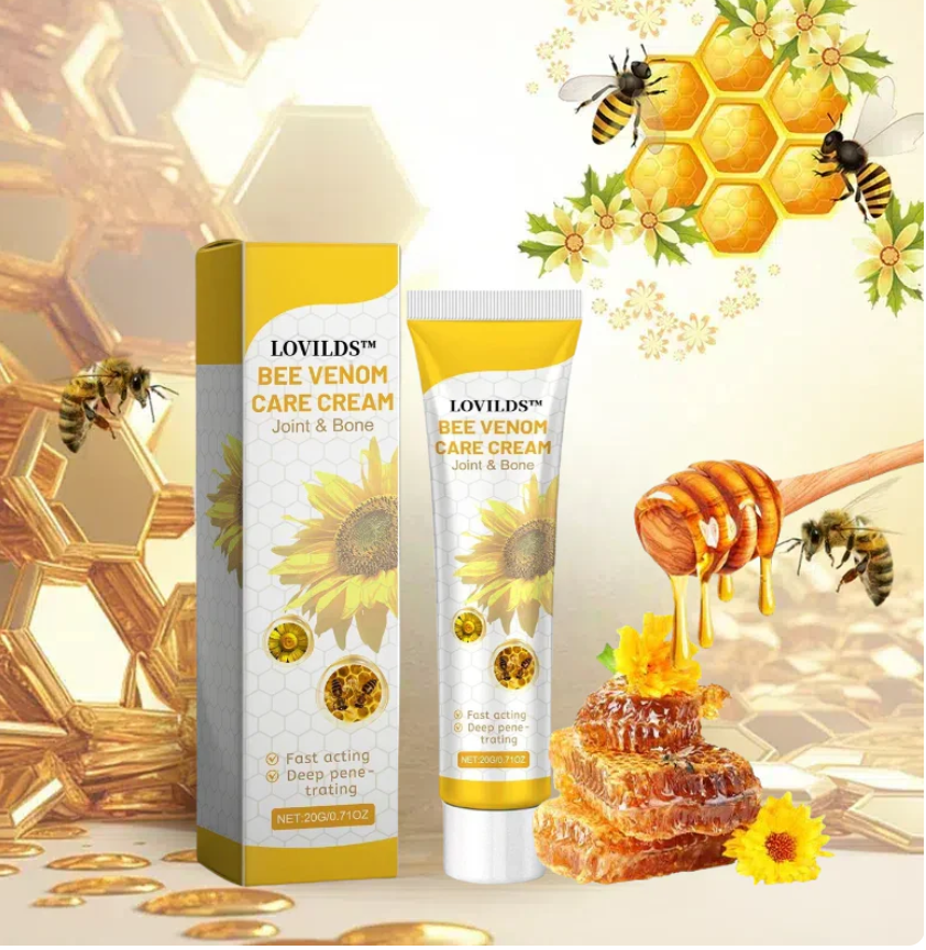 Crema terapéutica para el cuidado de huesos y articulaciones con veneno de abeja de Nueva Zelanda Lovilds™