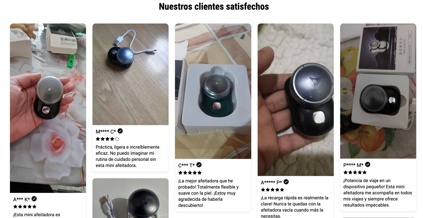 Mini Afeitadora iziBlade – ¡Oferta Exclusiva!