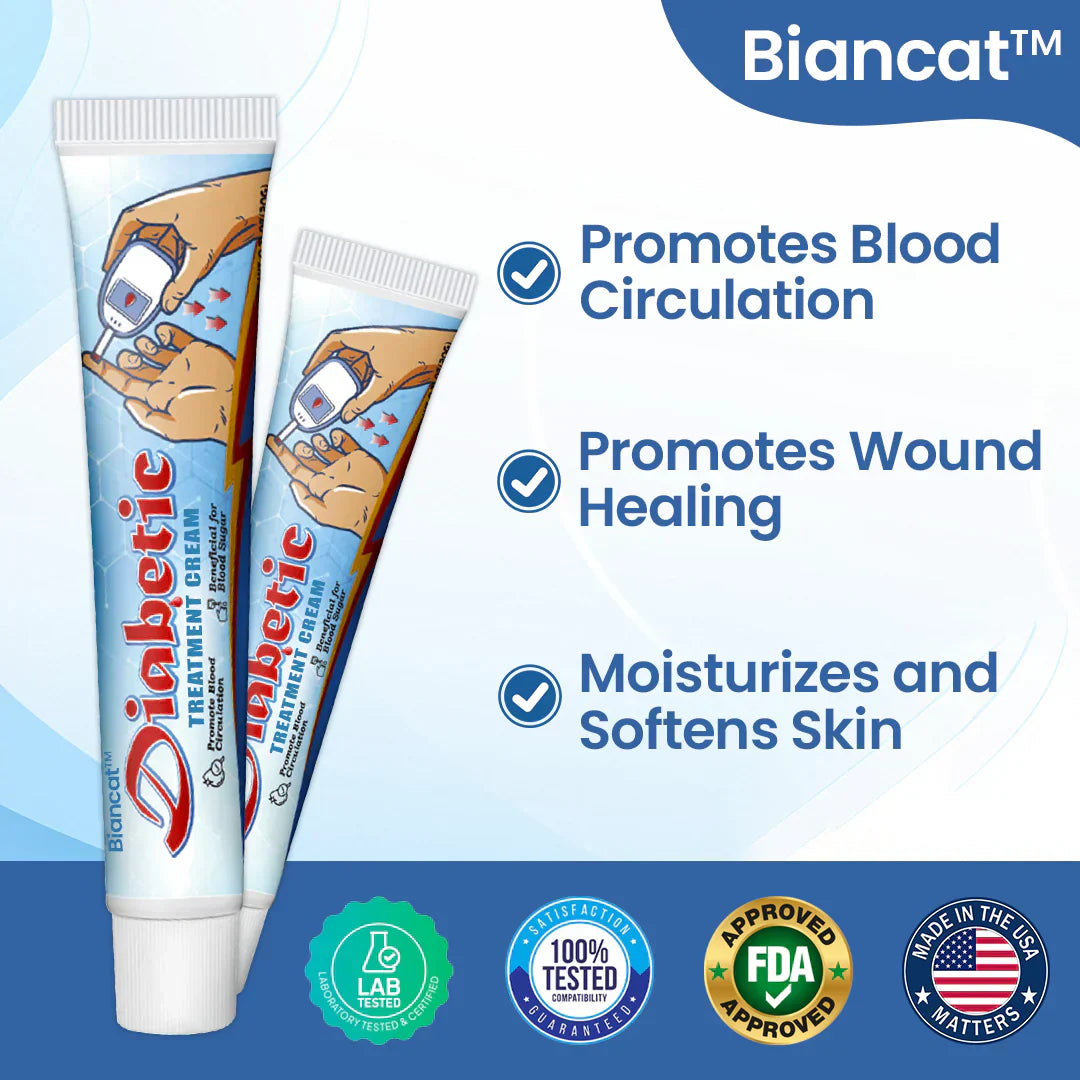 Crema para el tratamiento de la diabetes Biancat® VitaGluco - Aprobada por la Academia Estadounidense de Dermatología (AAD) Precio regular